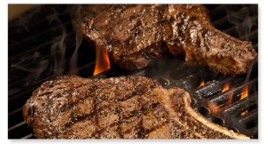 Cooking Steak on the Big Green Egg