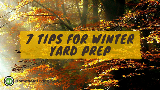 Tuff Shed Tips for Winter Yard Prep