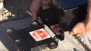 Goalsetter Hinged Ground Anchor 1