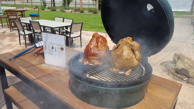 Jason's Bock-A-Licious Old Fashioned Chicken Recipe for the Big Green Egg