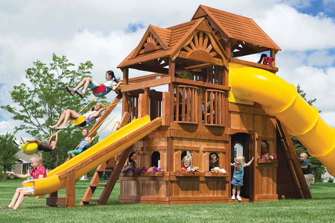 best wooden playsets
